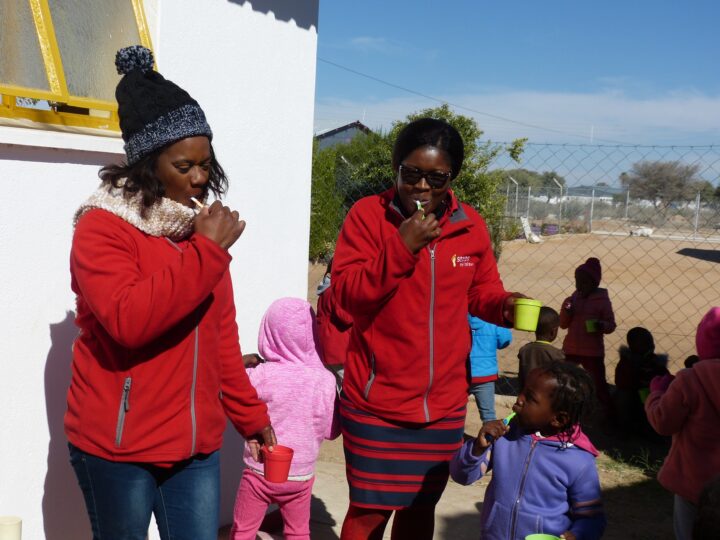 Zahngesundheit für steps-Kinder