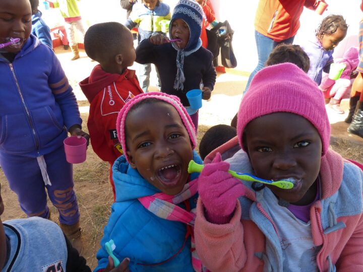 Zähneputzen Okakarara (1)